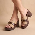 Mules en Raphia & Cuir Elara