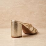 ⁦حذاء ميول سهرة أوفيليا بقفص كريستالي هندسي | Ophelia⁩ - الصورة ⁦3⁩